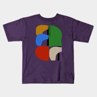 Color Geometric Collage Kids T-Shirt